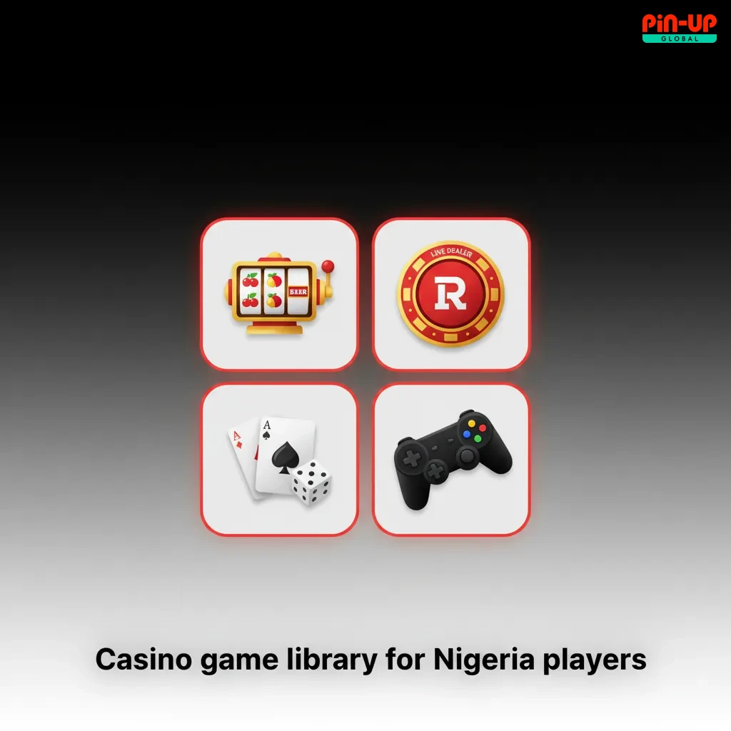 Pin-Up Nigerian casino library: 3,000+ slots, live blackjack, roulette, baccarat, crash, jackpots, Megaways, Sic Bo, mobile