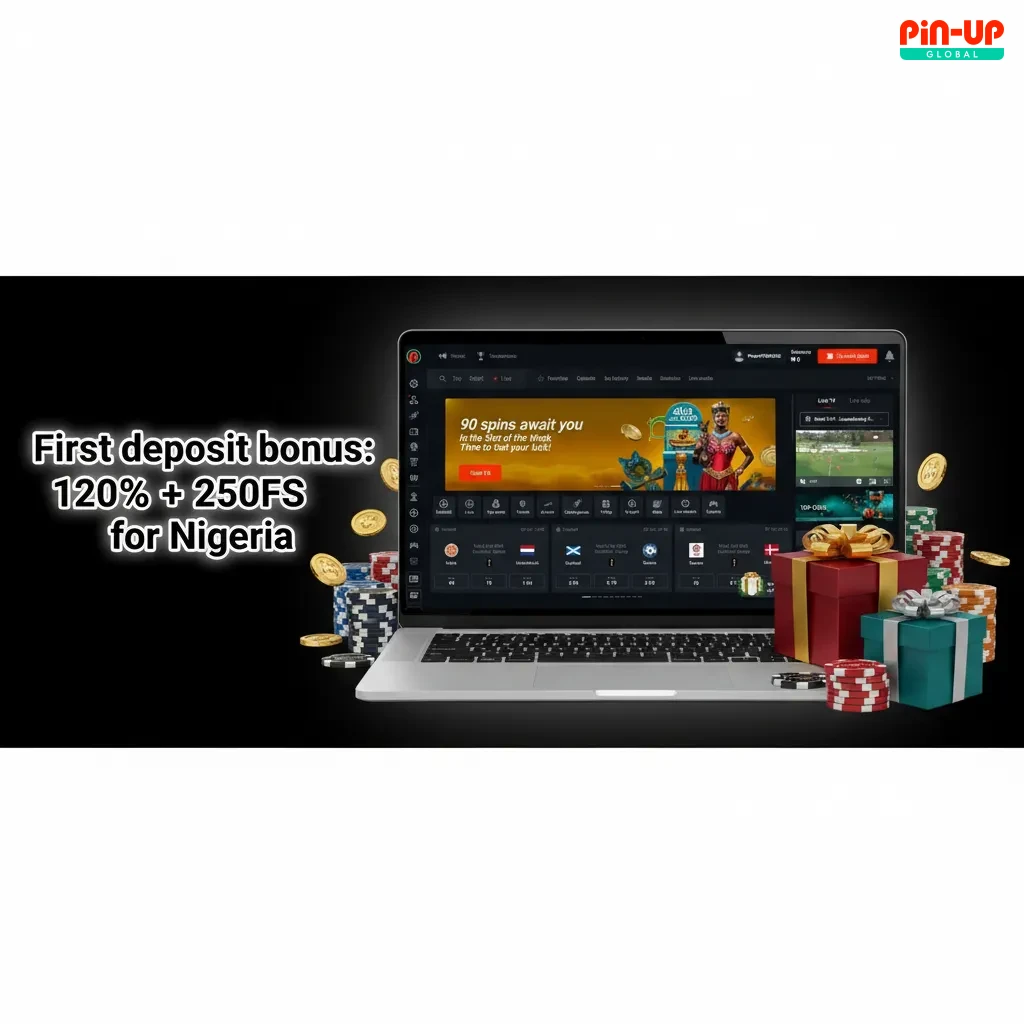 Nigeria casino welcome bonus: 120% + 250 free spins up to ₦9,000,000. Min ₦1,500. Wagering applies; sports excluded.