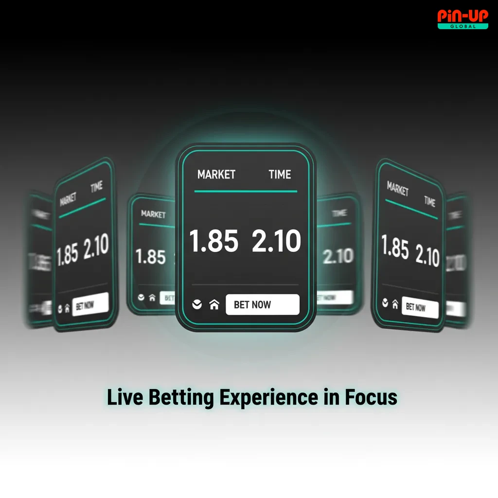 Live betting screen with in-play odds, cashout, quick bet slip, match trackers and stats for football, basketball, tennis.
