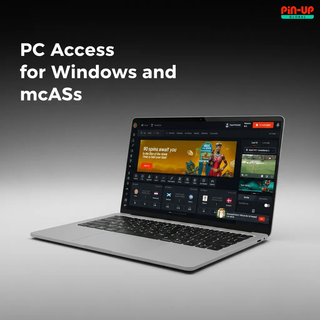 PC access for Windows and macOS: place bets and play casino on the official site via browser. Bookmark for quick access.