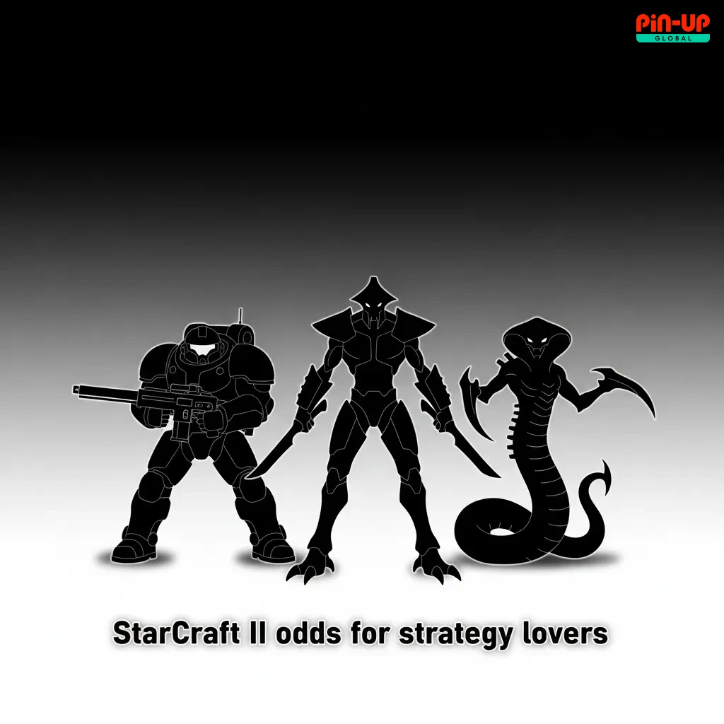 StarCraft II esports betting page showing odds, match winner, map handicaps, live and pre-match markets, major tournaments.