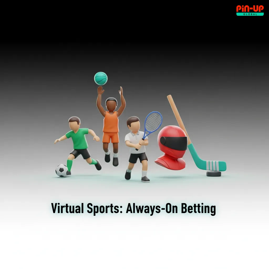 Virtual sports: RNG-based football, horse, dog racing and tennis with quick, always-on betting when real matches are off.
