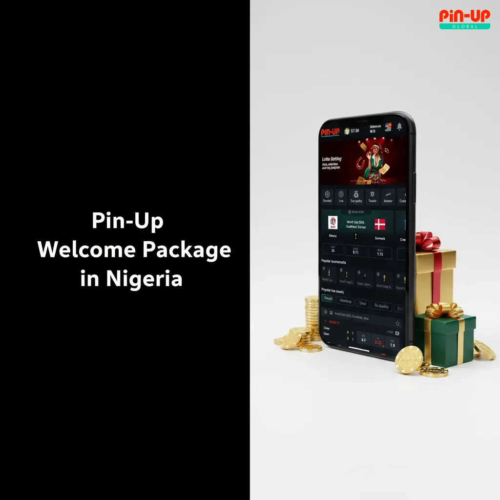 Pin-Up Nigeria welcome: 120% up to ₦9M, 250 free spins, and sports first deposit boost; 18+, T&Cs apply.